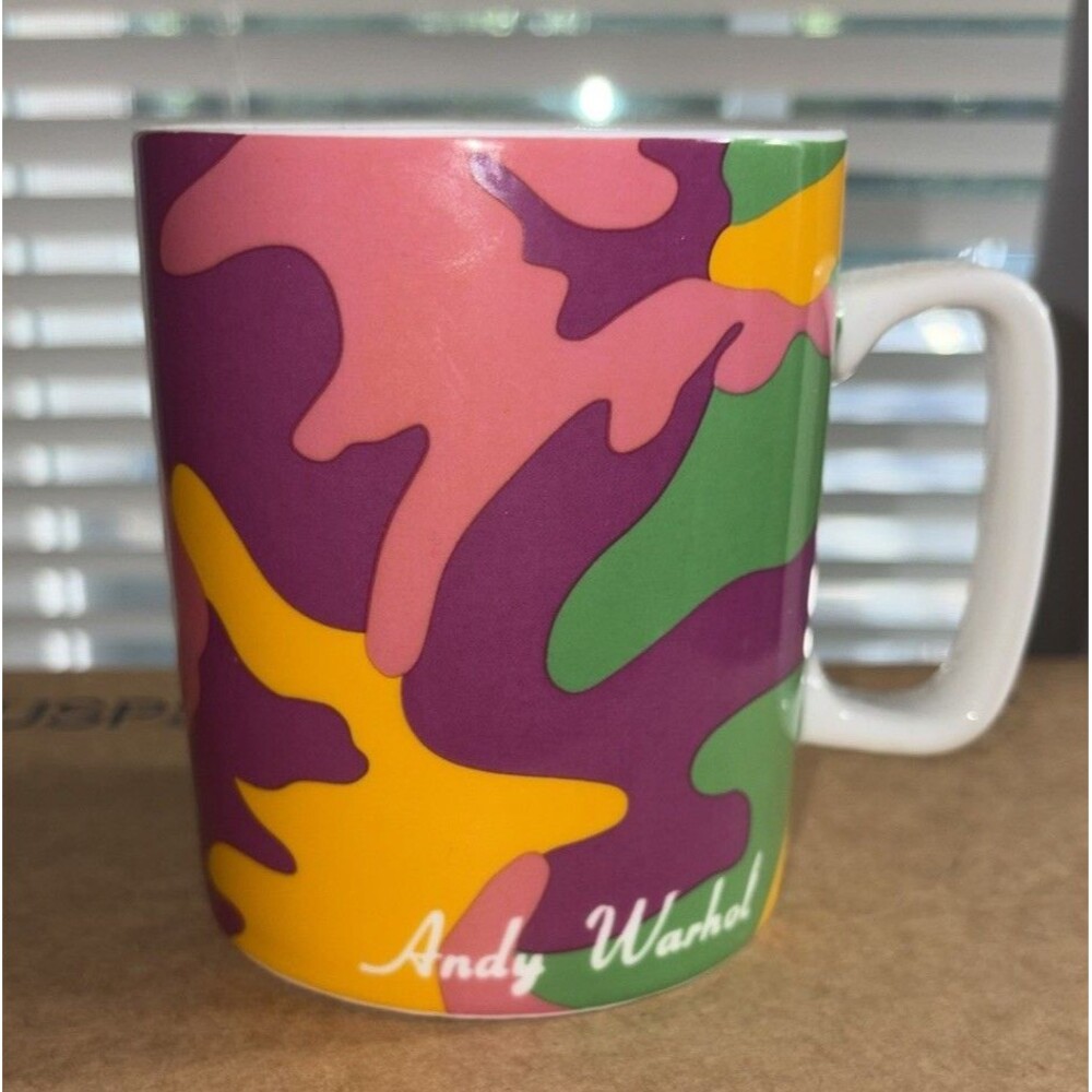 Andy Warhol Pop Art Coffee Mug Campbell Soup Licensed Collectible Cup